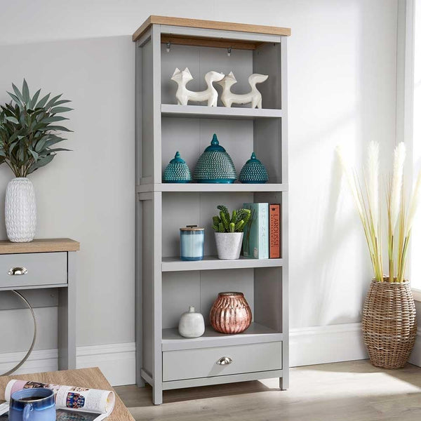 Avon 4 Tier Bookcase & 1 Storage Drawer
