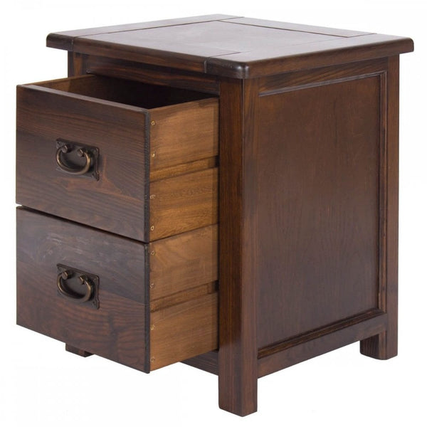 Denver 2 Drawer Bedside