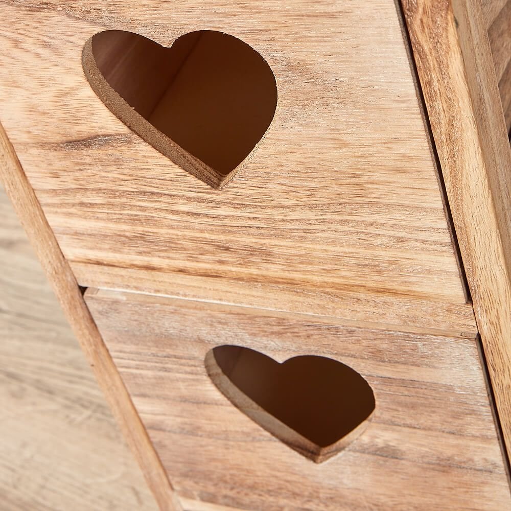 Hartsmere Tall Storage Drawers with Heart Handles