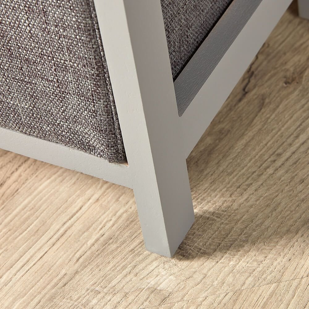 Metro 3 Drawer Grey Storage Tower