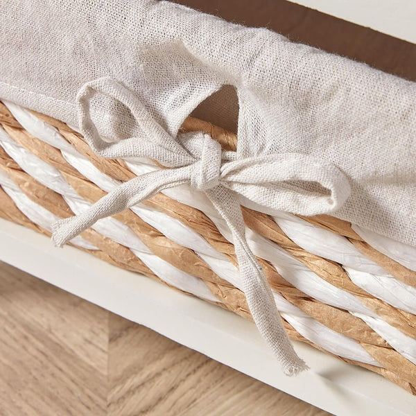 Norfolk 3 Wicker Basket Storage Drawers