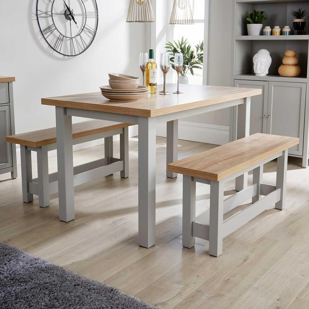 Table Bench Dining Set