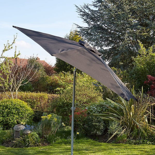 Gozo Crank & Tilt Aluminium Parasol 2.7m
