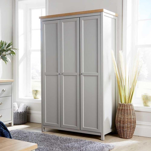 Avon 3 Door Triple Wardrobe