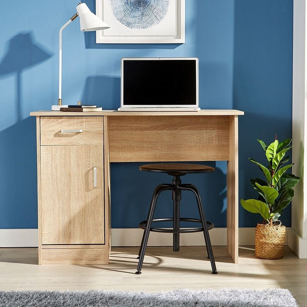 Tyler Computer Desk with Storage Drawer and Cabinet