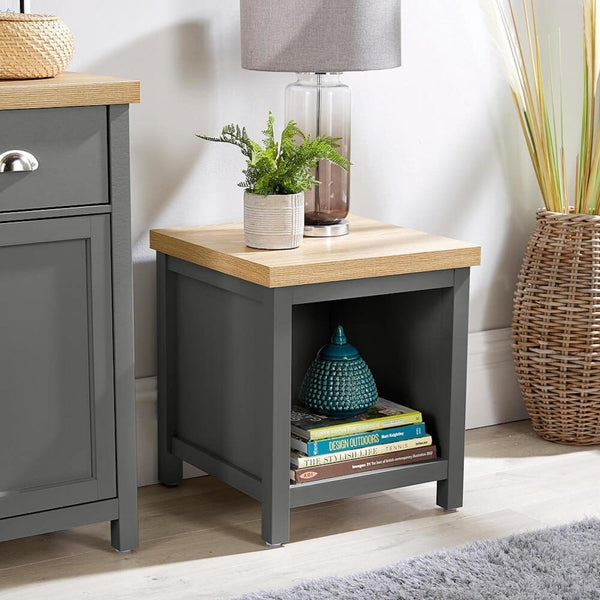 Avon Lamp Table with Storage Shelf
