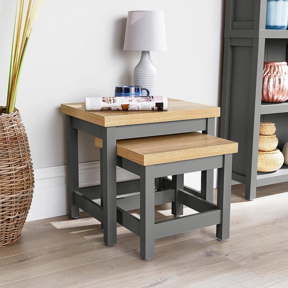 Avon Nest of 2 Square Tables