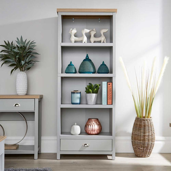 Avon 4 Tier Bookcase & 1 Storage Drawer