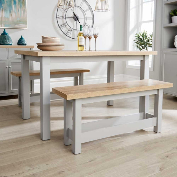 Avon Table and Bench Dining Set