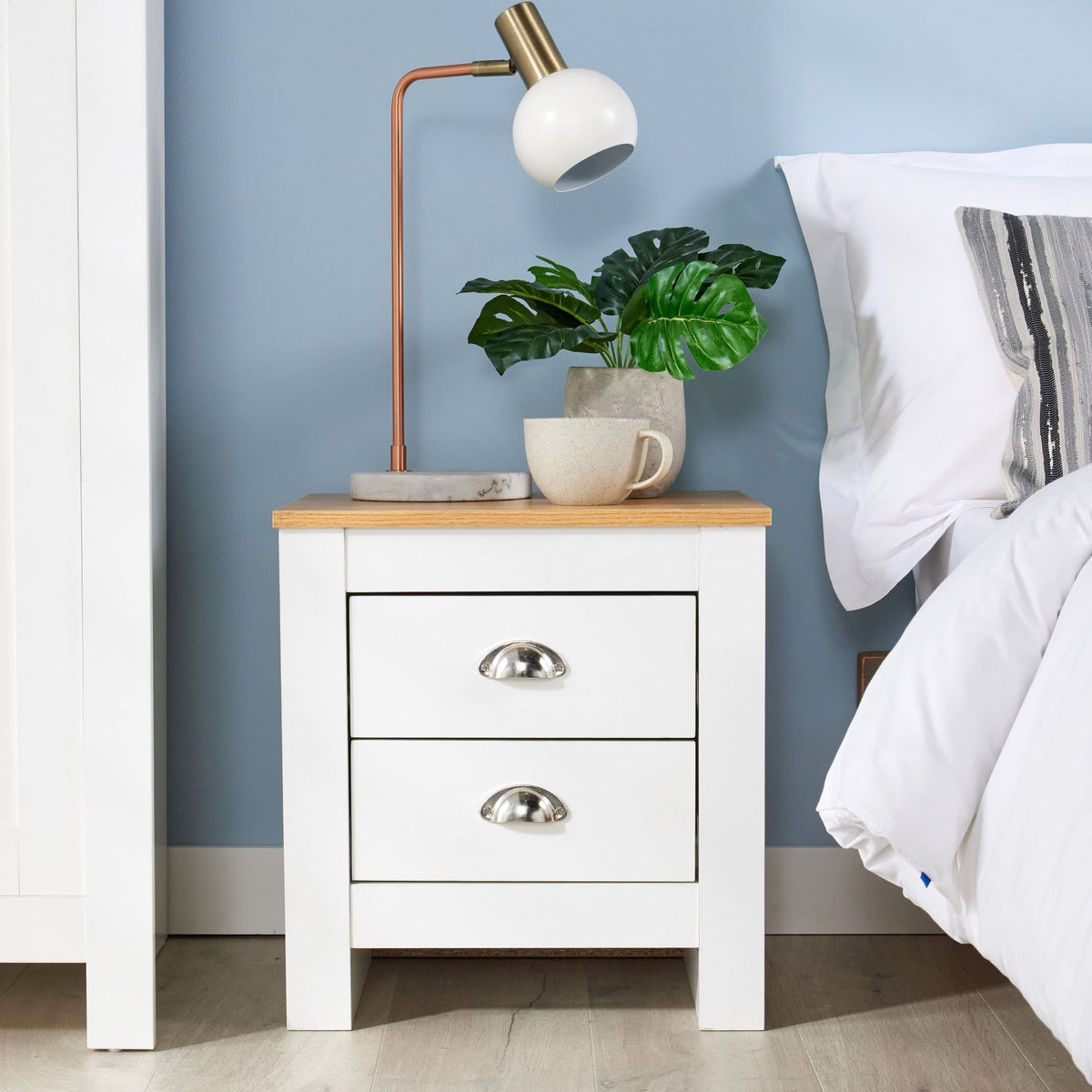 Camden 2 Drawer Bedside