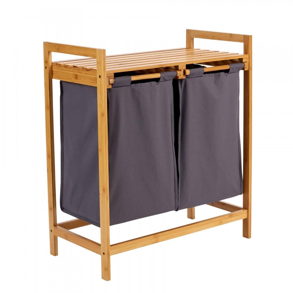 Walton Bamboo Laundry Basket