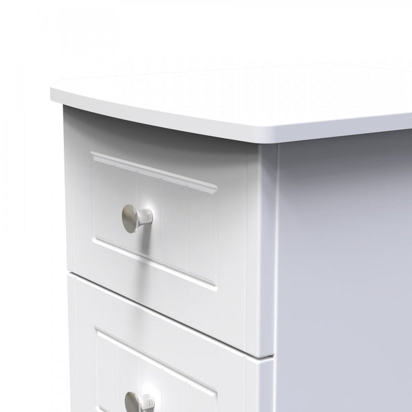 Mila 3 Drawer Bedside