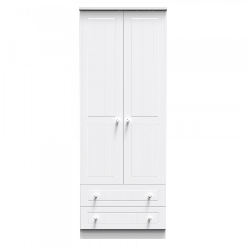 Mila 2 Door 2 Drawer Wardrobe