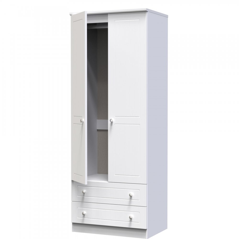 Mila 2 Door 2 Drawer Wardrobe