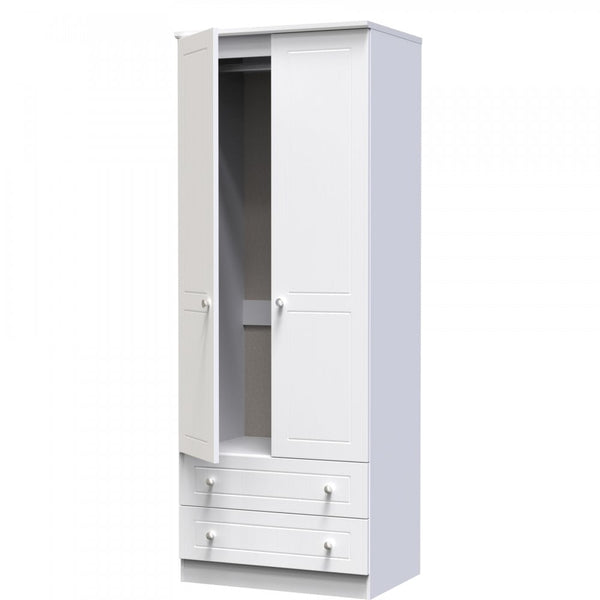 Mila 2 Door 2 Drawer Wardrobe