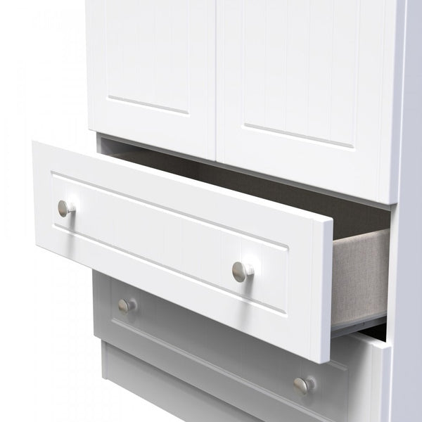 Mila 2 Door 2 Drawer Wardrobe