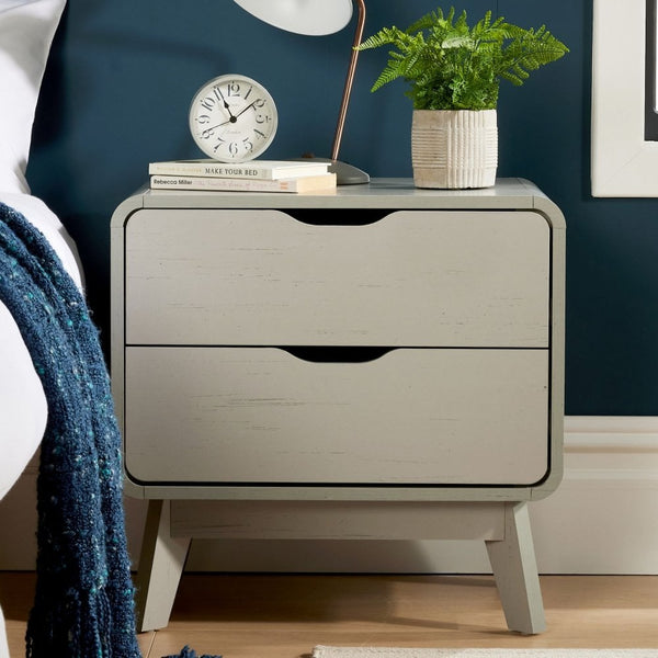 Nordica 2 Drawer Bedside