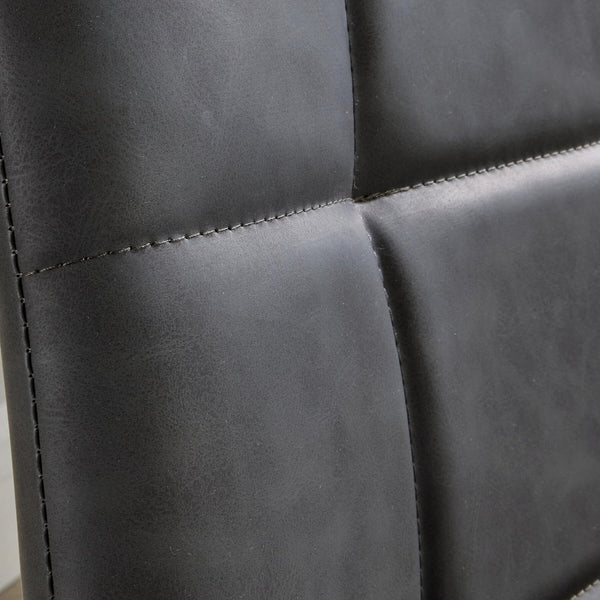 Leia Pair of Dining Chairs Grey