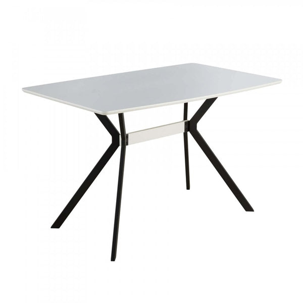 Luxor Dining Set & 4 Grey Chairs