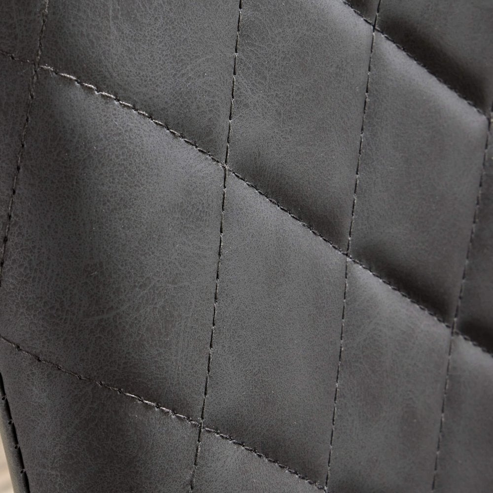 Anastasia Grey Pair of Dining Chairs