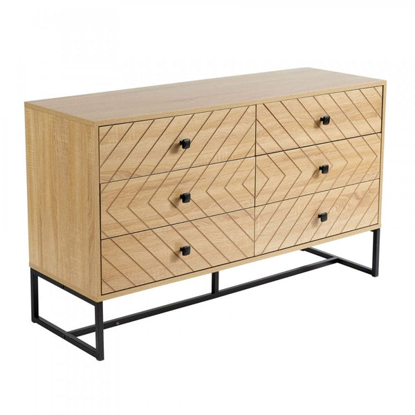 Aztec Chest 6 Drawers