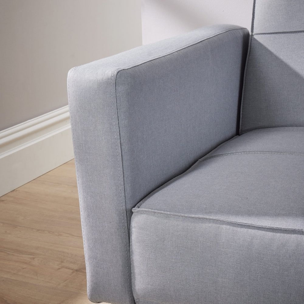 Eclipse Grey Linen Sofa Bed