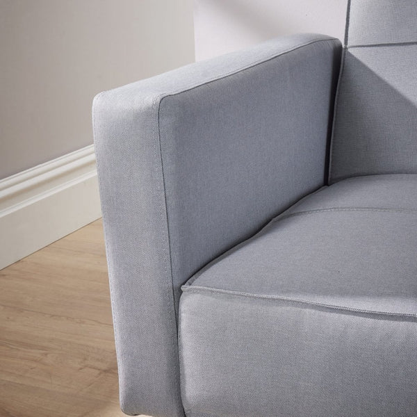 Eclipse Grey Linen Sofa Bed