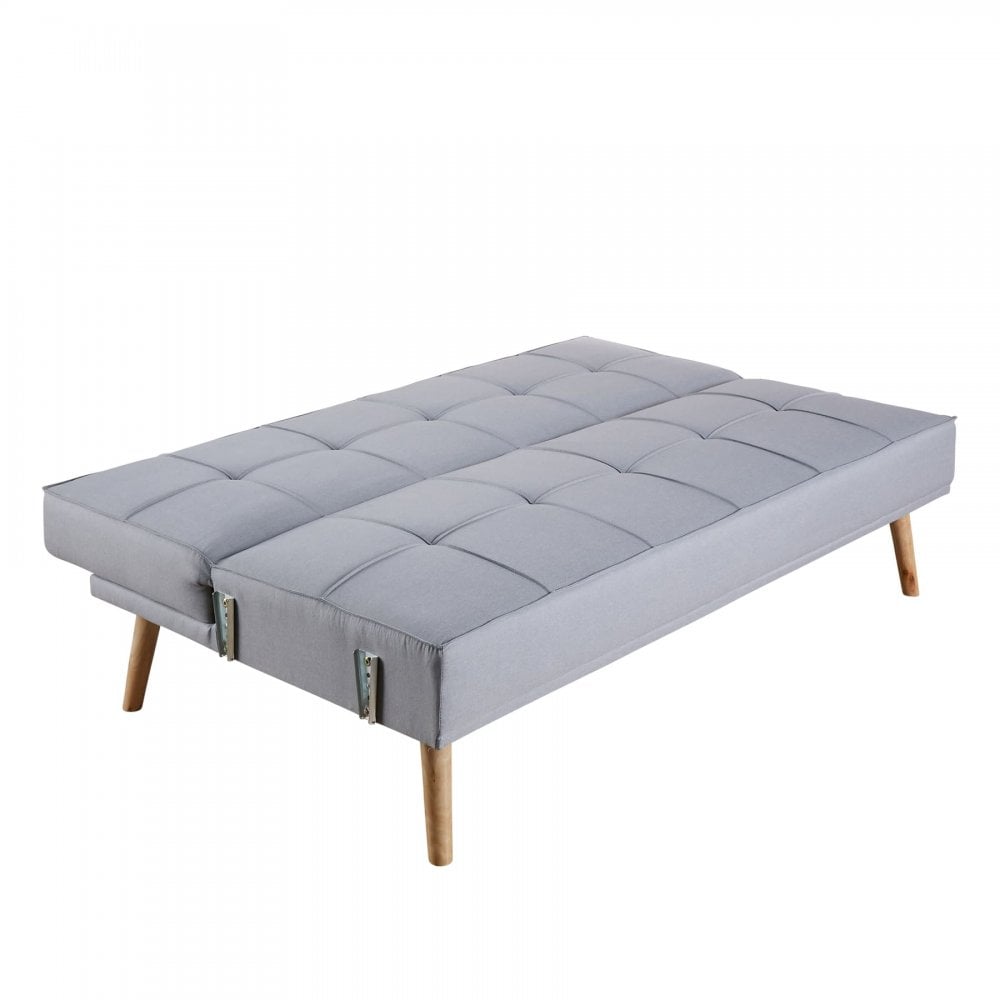 Eclipse Grey Linen Sofa Bed