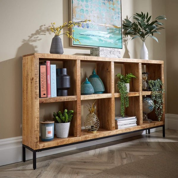 Stockton Wide 8 Shelf Bookcase