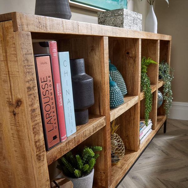 Stockton Wide 8 Shelf Bookcase