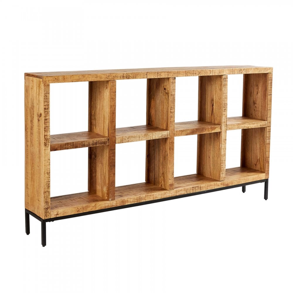 Stockton Wide 8 Shelf Bookcase