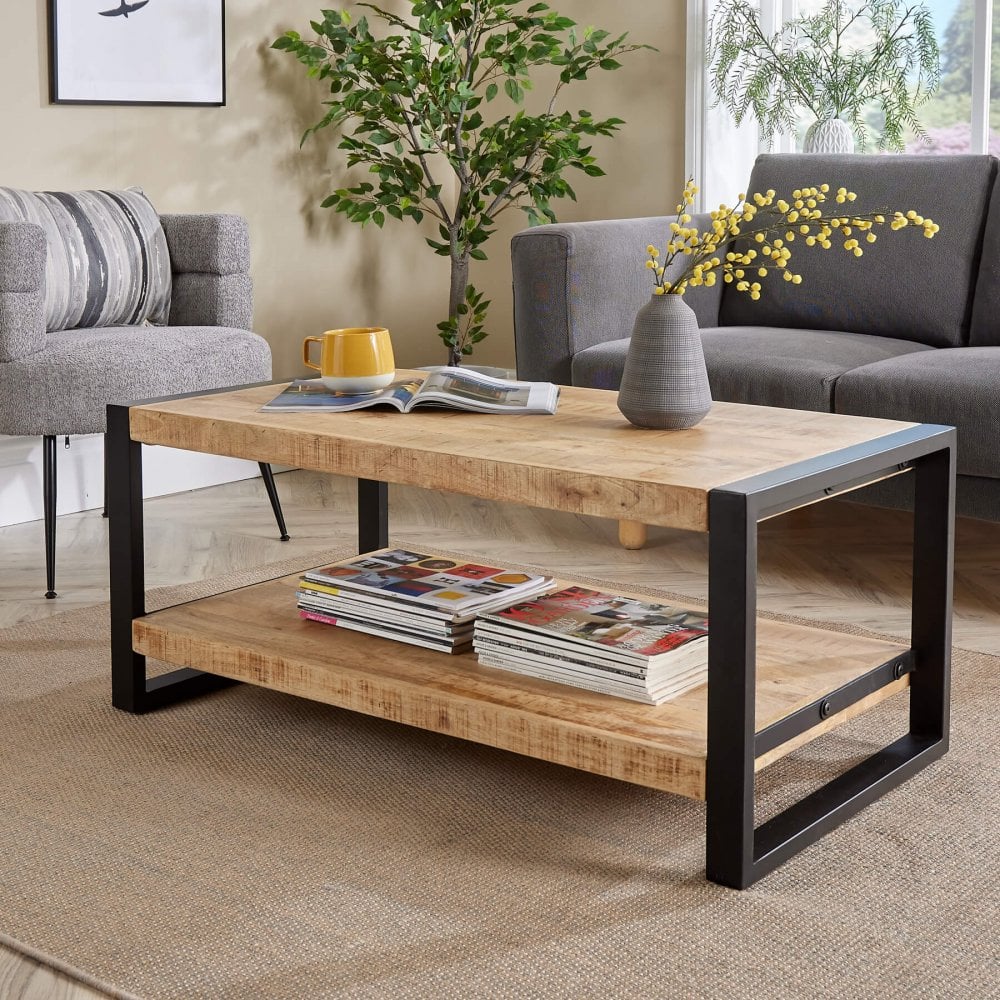 Summit Coffee Table with Shelf