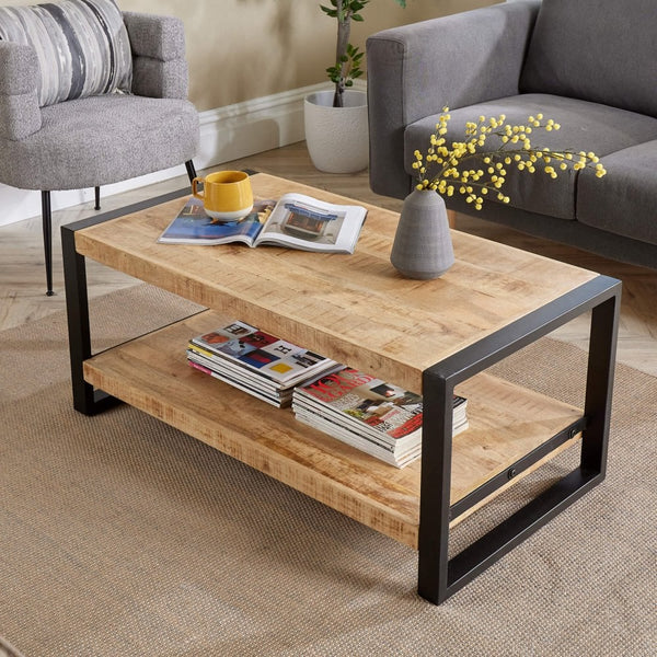 Summit Coffee Table with Shelf