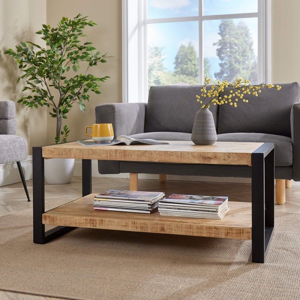 Summit Coffee Table with Shelf