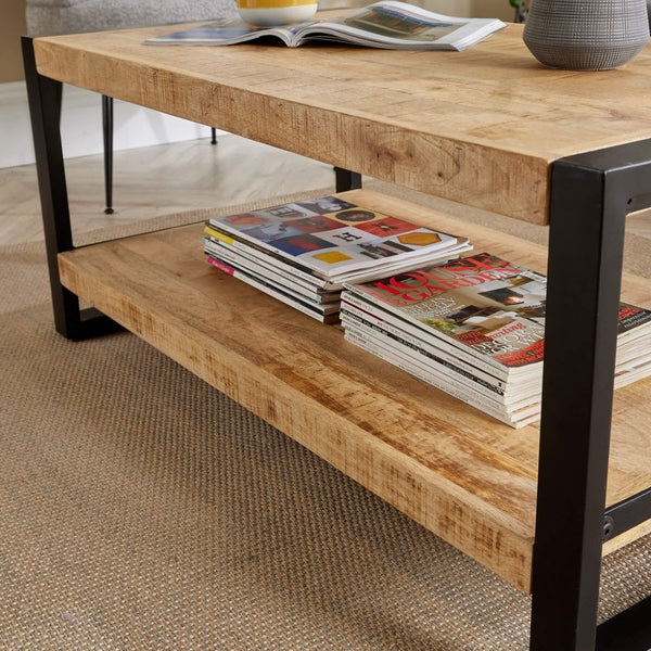 Summit Coffee Table with Shelf