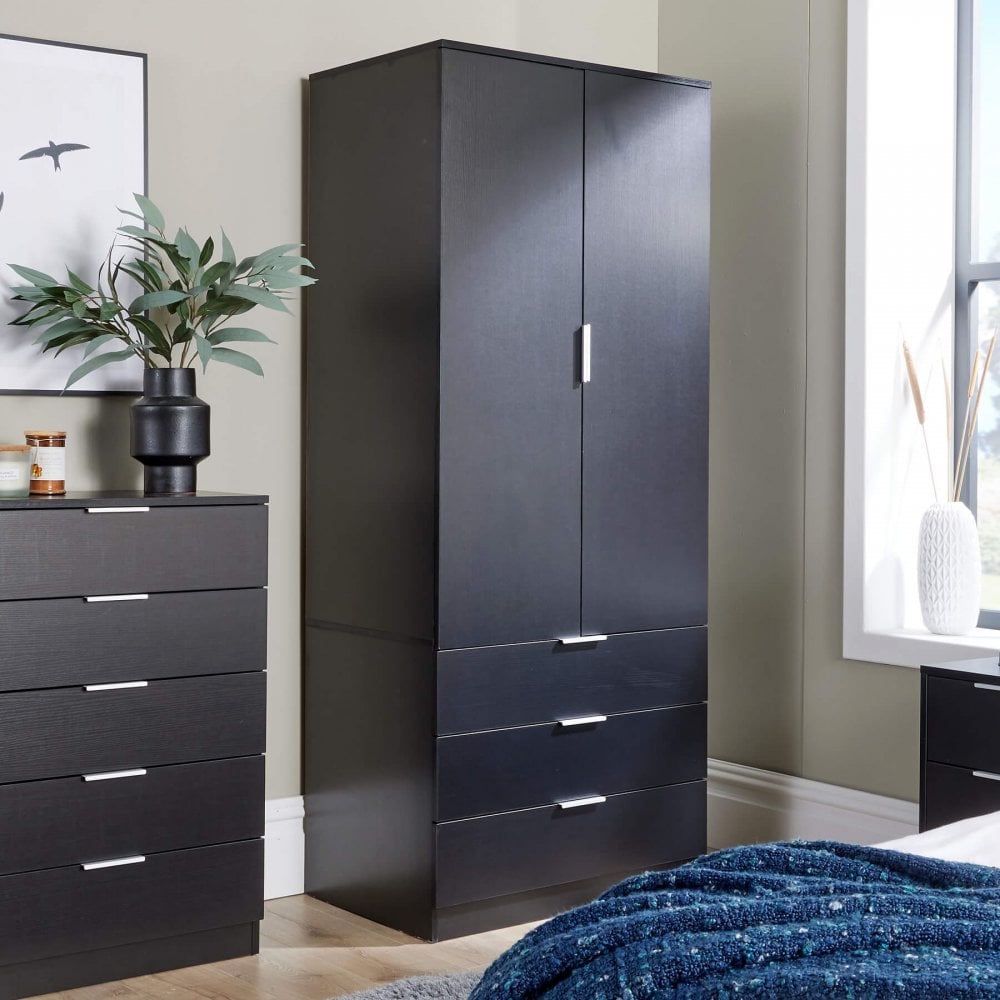 Phoenix 2 Door & 3 Drawer Wardrobe