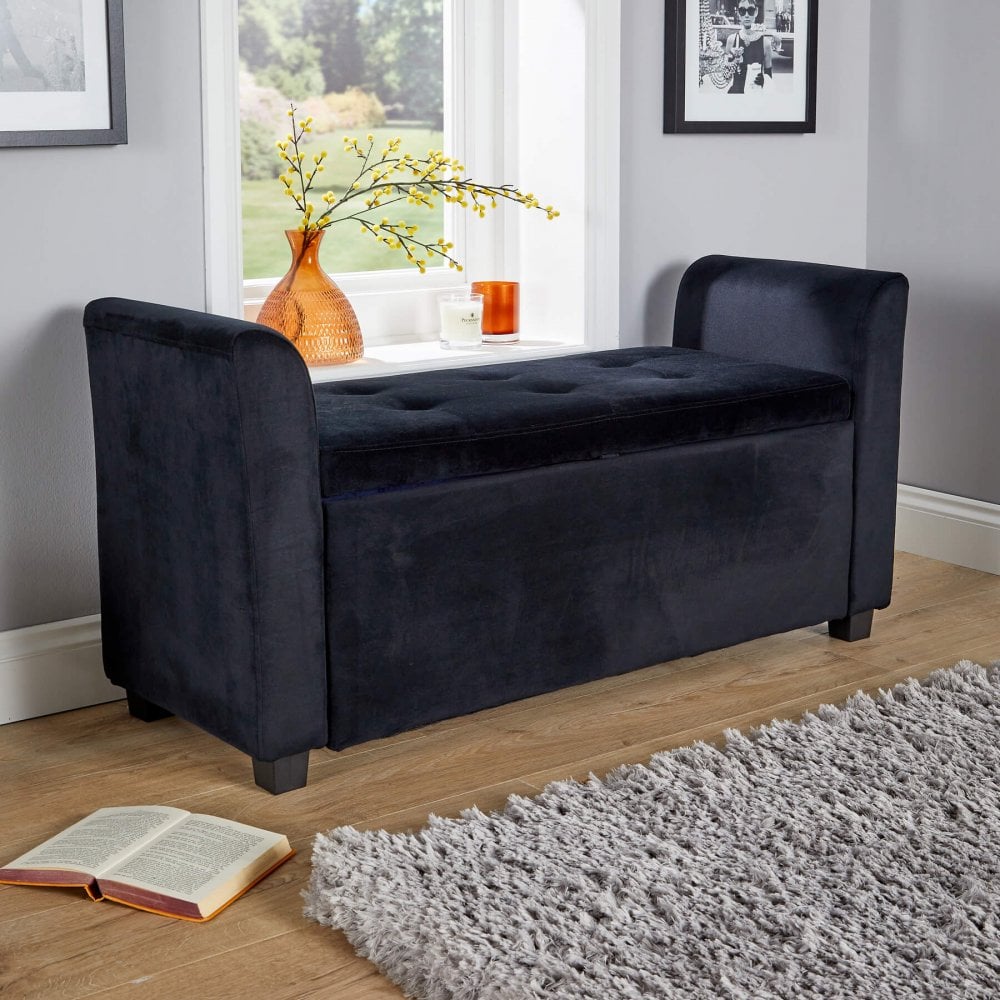 Verona Sleigh Style Storage Seat