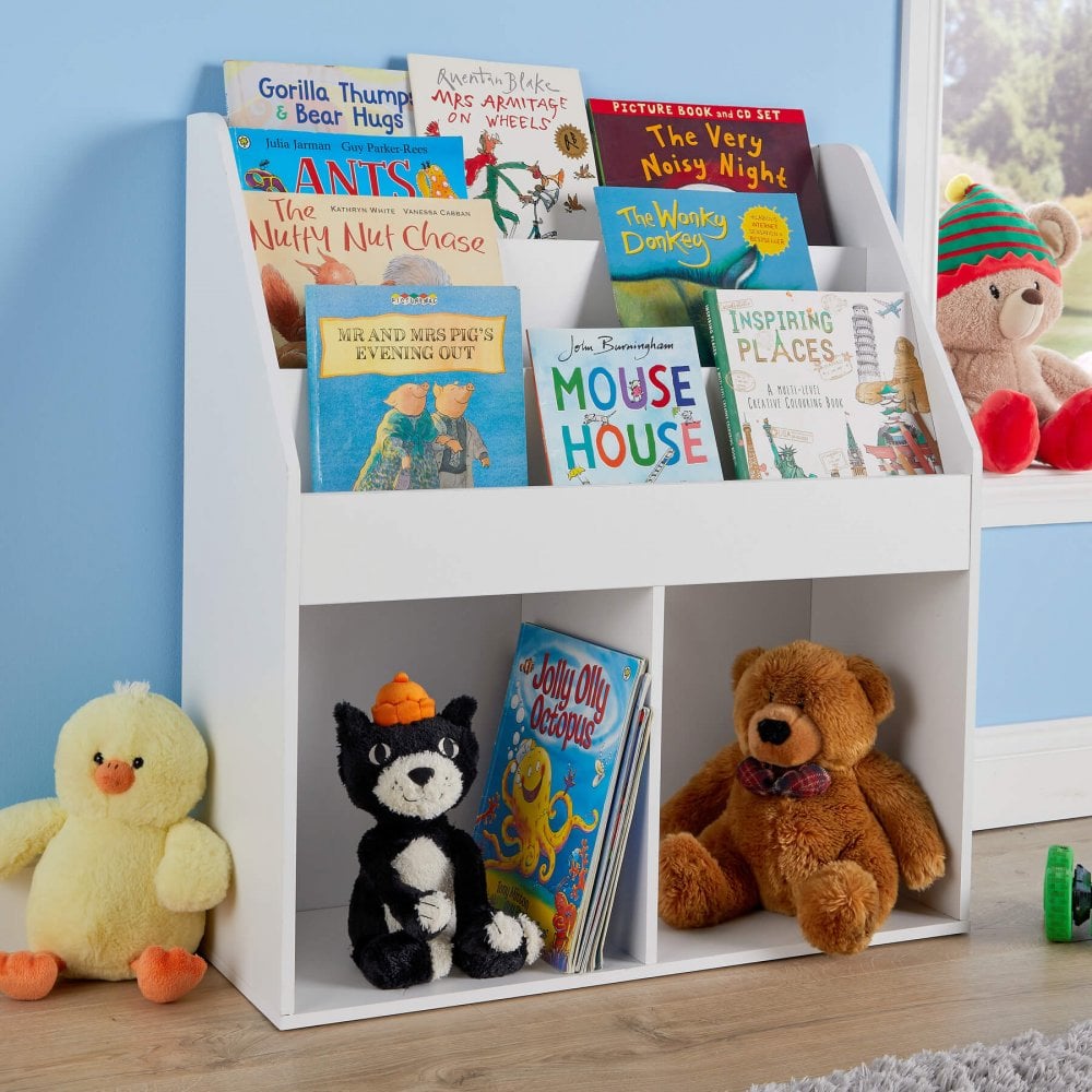 Coco Kids White Bookshelf