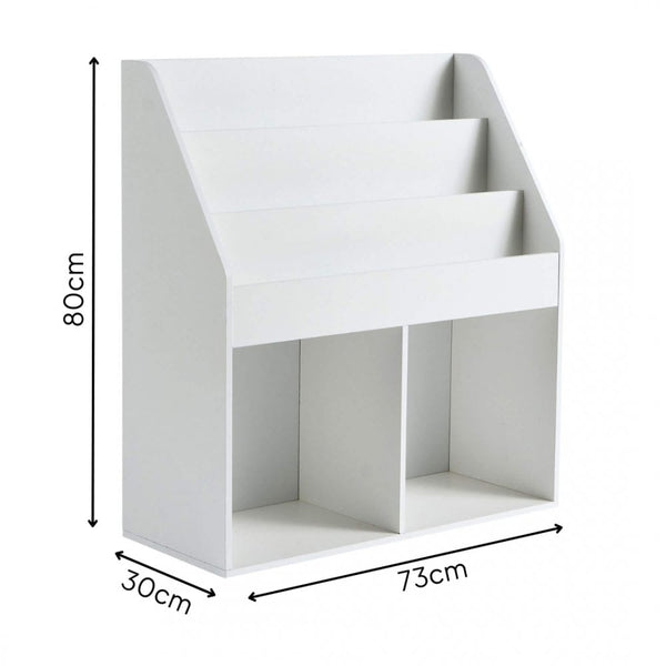 Coco Kids White Bookshelf