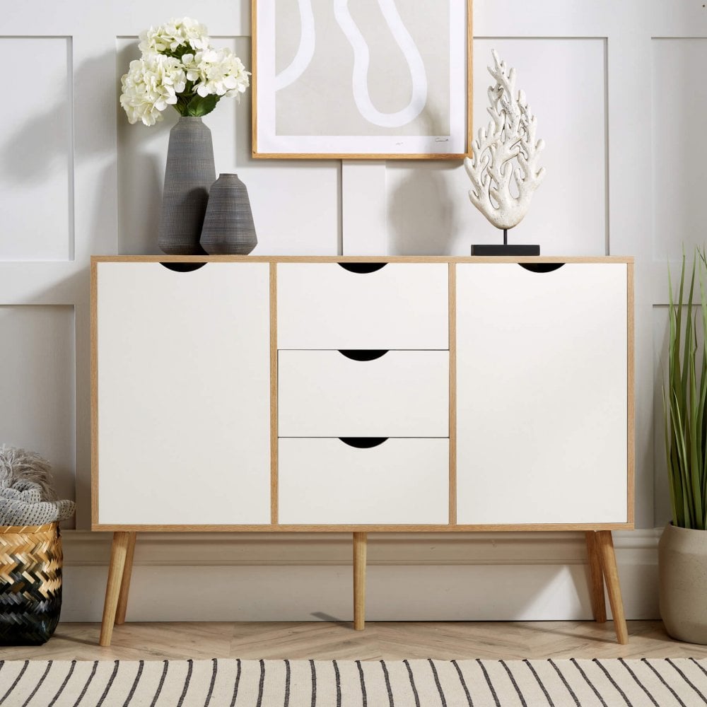 Boden 2 Door Sideboard with 3 Storage Drawers