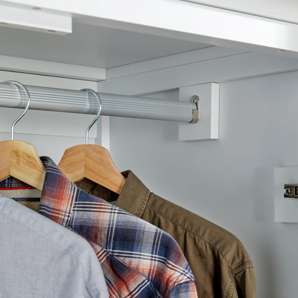 Bellevue 2 Door Wardrobe with Storage Drawer