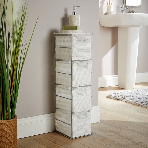 Ankara 4 Drawer Tower Storage