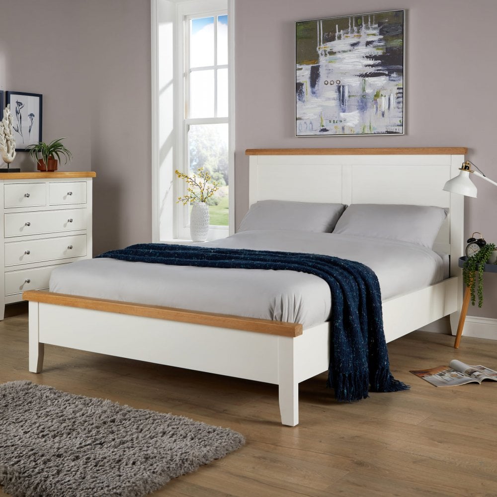Easton 4ft6 Solid Oak Veneer Double Bed