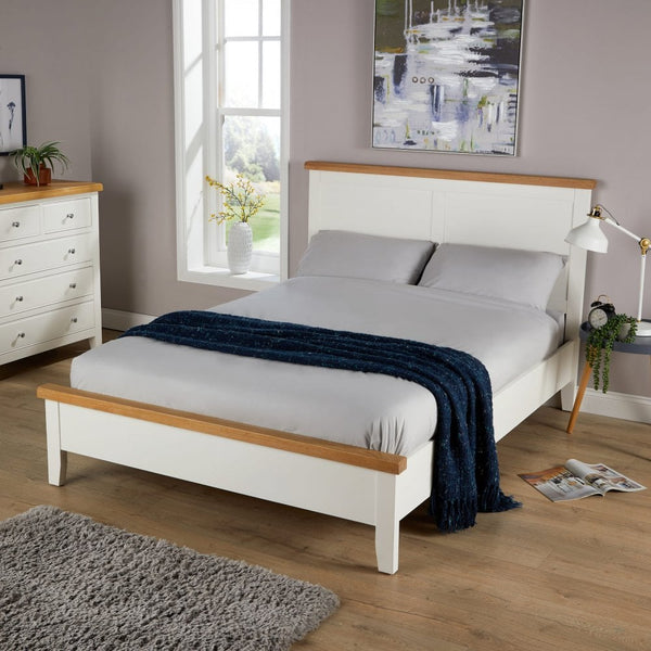 Easton 4ft6 Solid Oak Veneer Double Bed