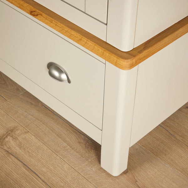 Ramsgate Grey Oak Veneer 2 Door Wardrobe