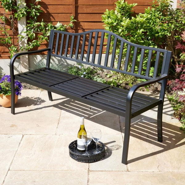 Valletta Garden Loveseat with Pop-Up Centre Table