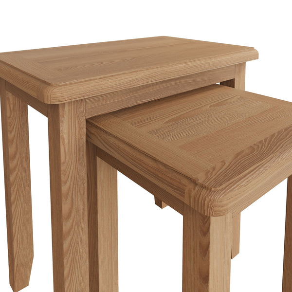 Gabon Nest of 2 Square Tables