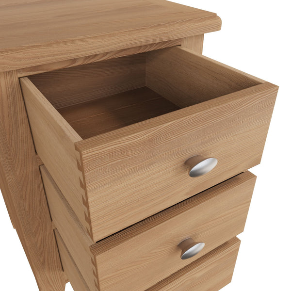 Gabon 3 Drawer Bedside