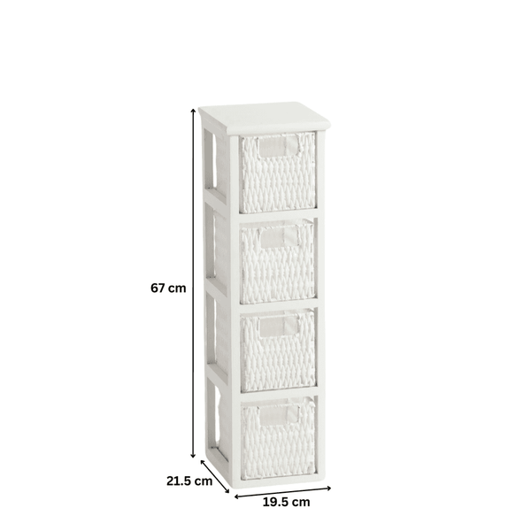 Lopera 4 Drawer Tower Storage
