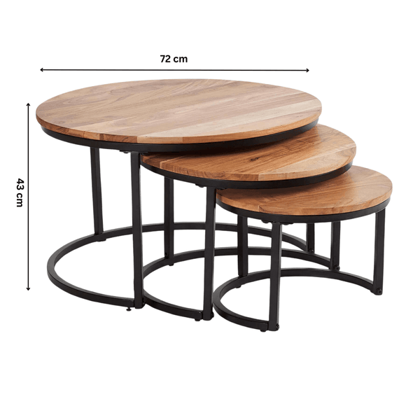 Eureka Nest 3 Round Tables